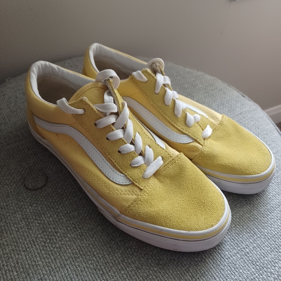 VANS Old Skool Low Top Classics Sunshine Yellow Kids 6 Wmns 7.5 - Picture 1 of 7